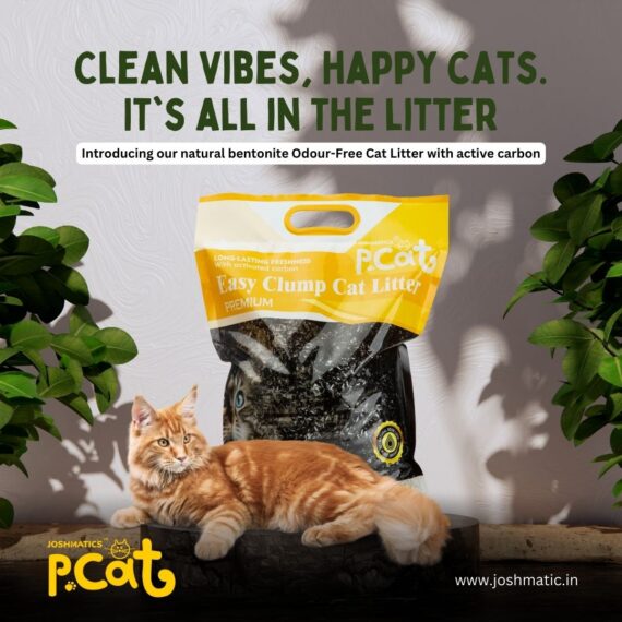 Cat Litter Bentonite Sand with Active Carbon- Lemon - Image 5